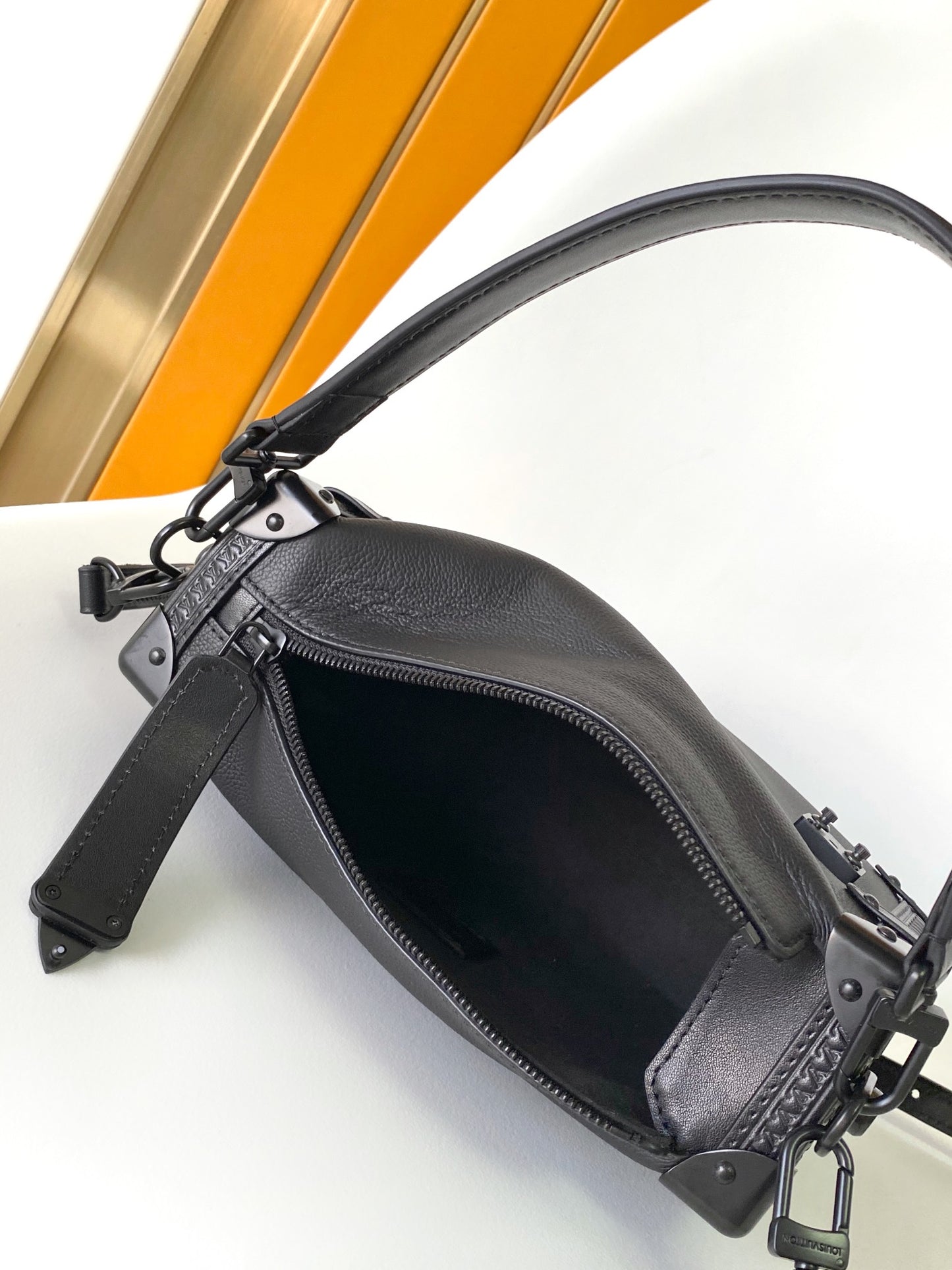 Givenchy Mini Voyou Leather Shoulder Bag - Black