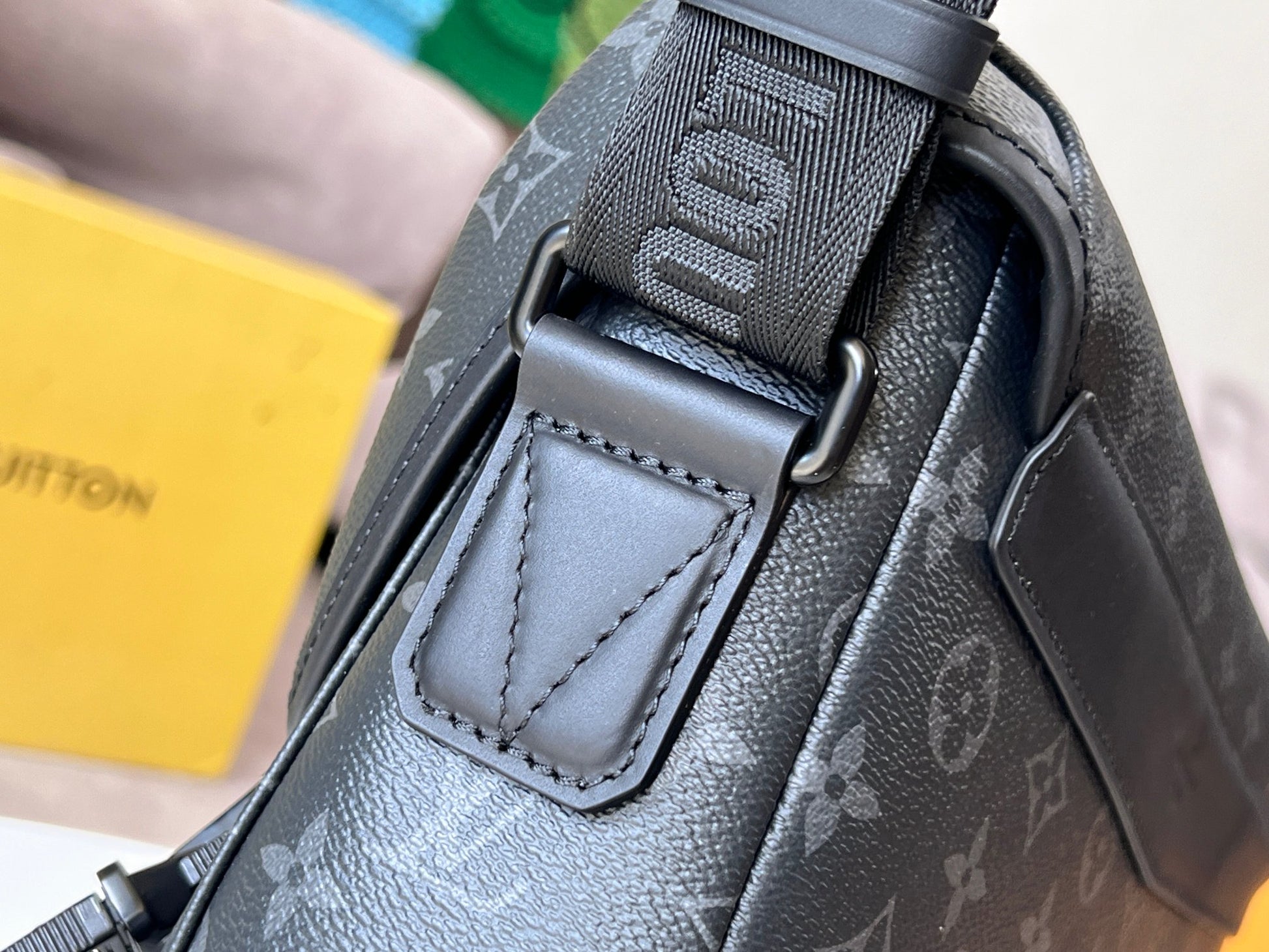 Louis Vuitton Trio Messenger Bag - Monogram Eclipse Canvas - Black/Grey
