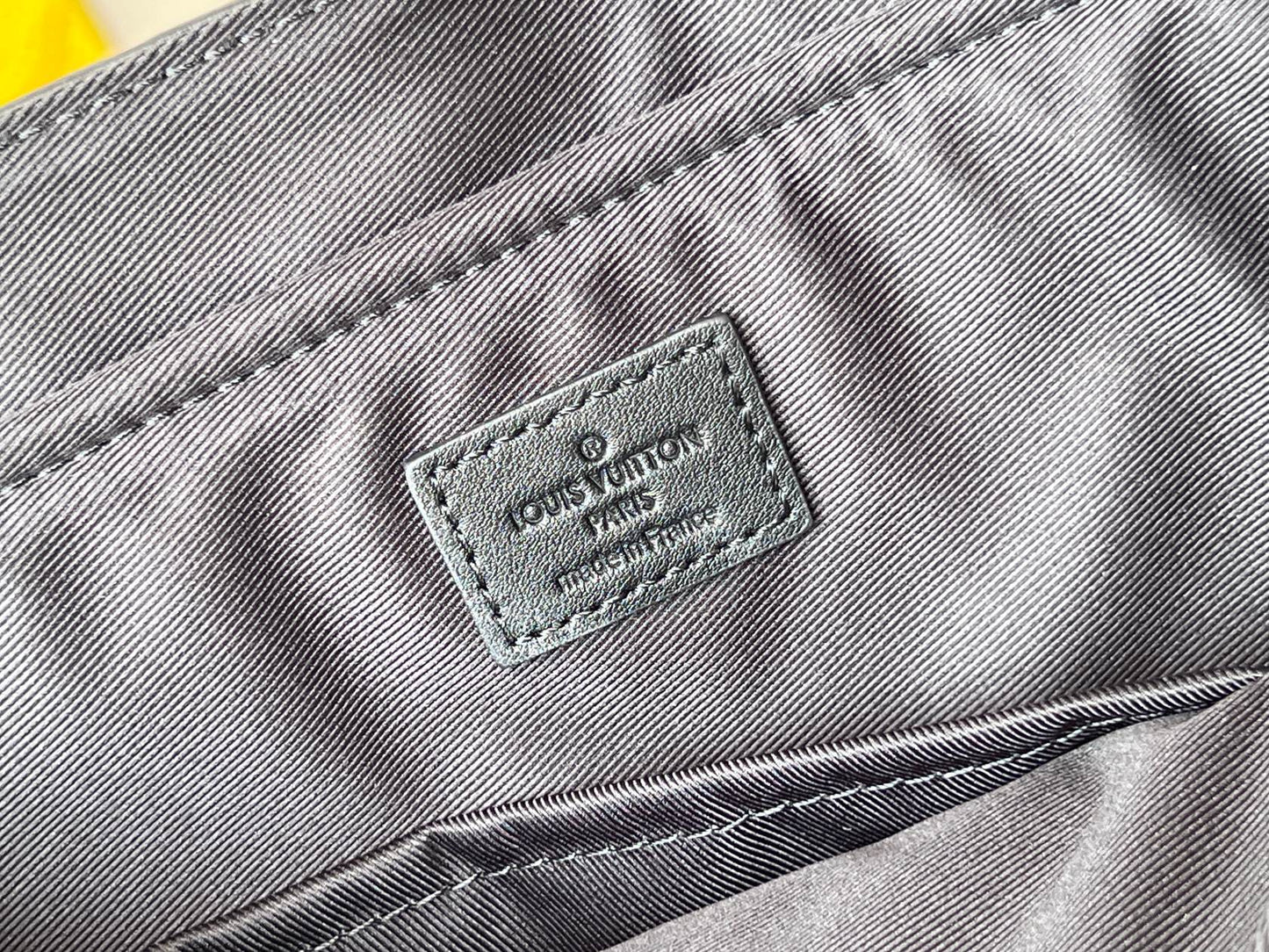 Louis Vuitton S-Lock Messenger Bag - Monogram Shadow Black Leather