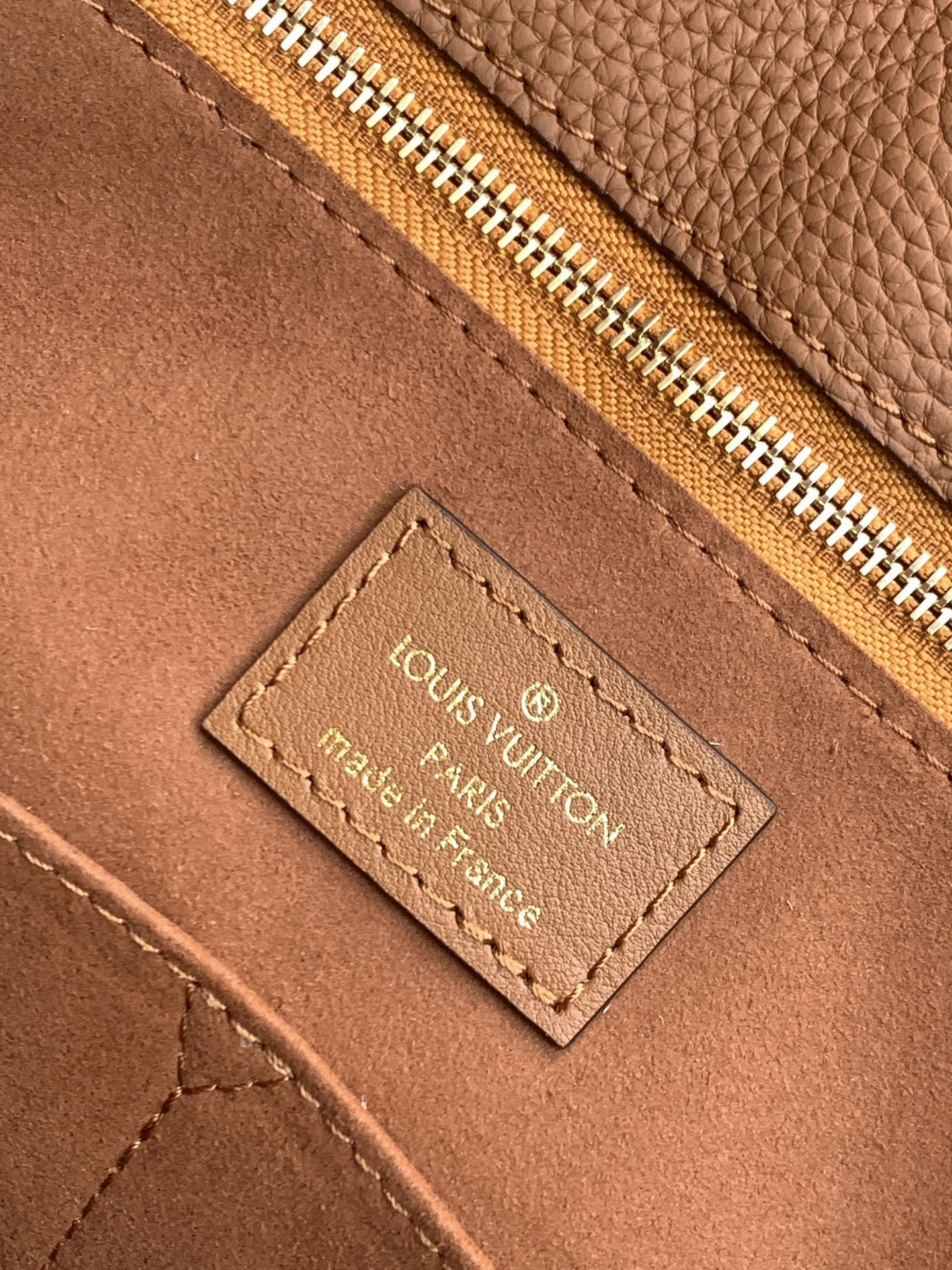 Louis Vuitton OnTheGo GM Monogram Empreinte Leather Tote - Cognac