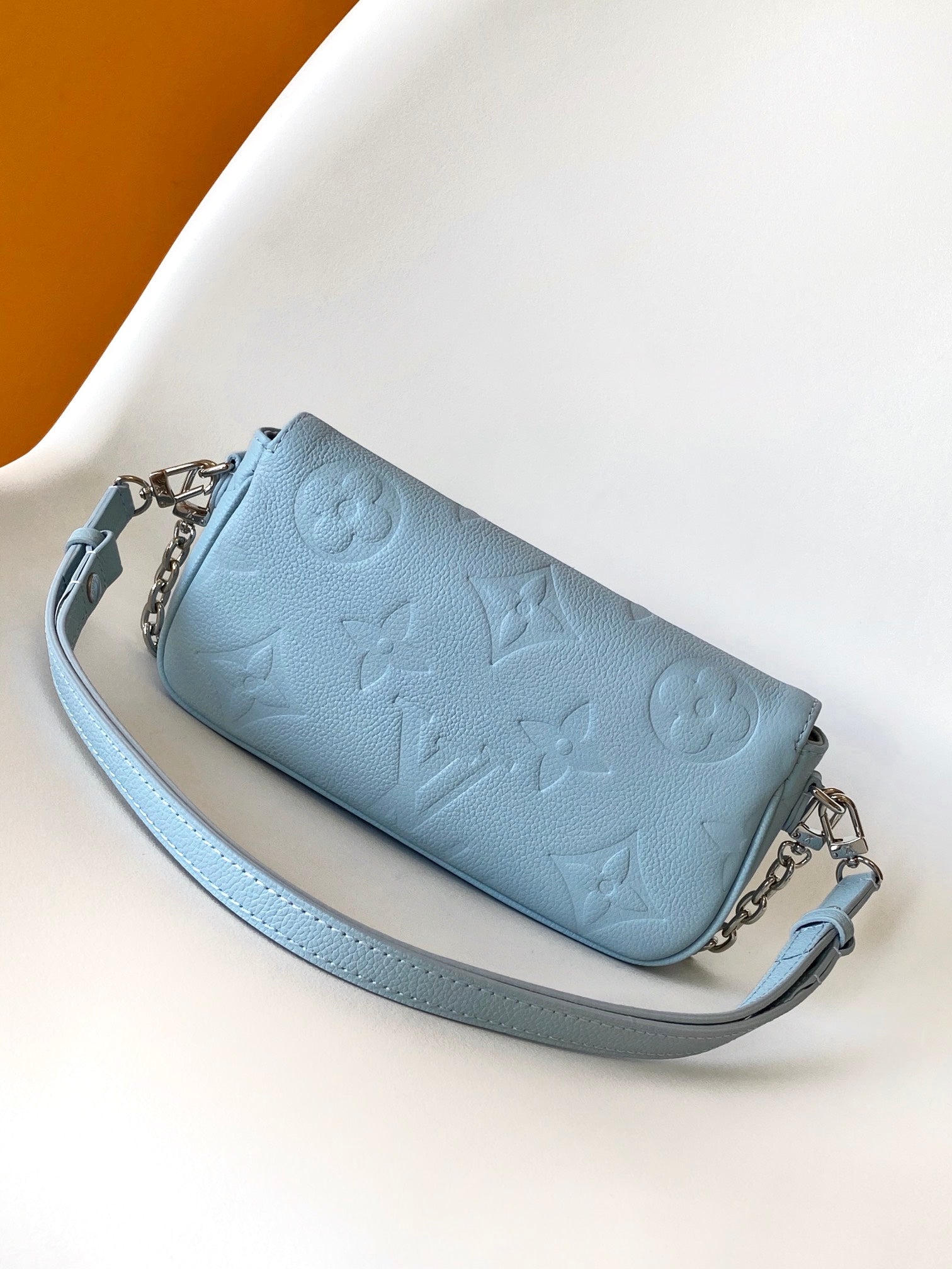 Louis Vuitton Lexa Handbag - Light Blue Quilted Monogram Leather Shoulder Bag