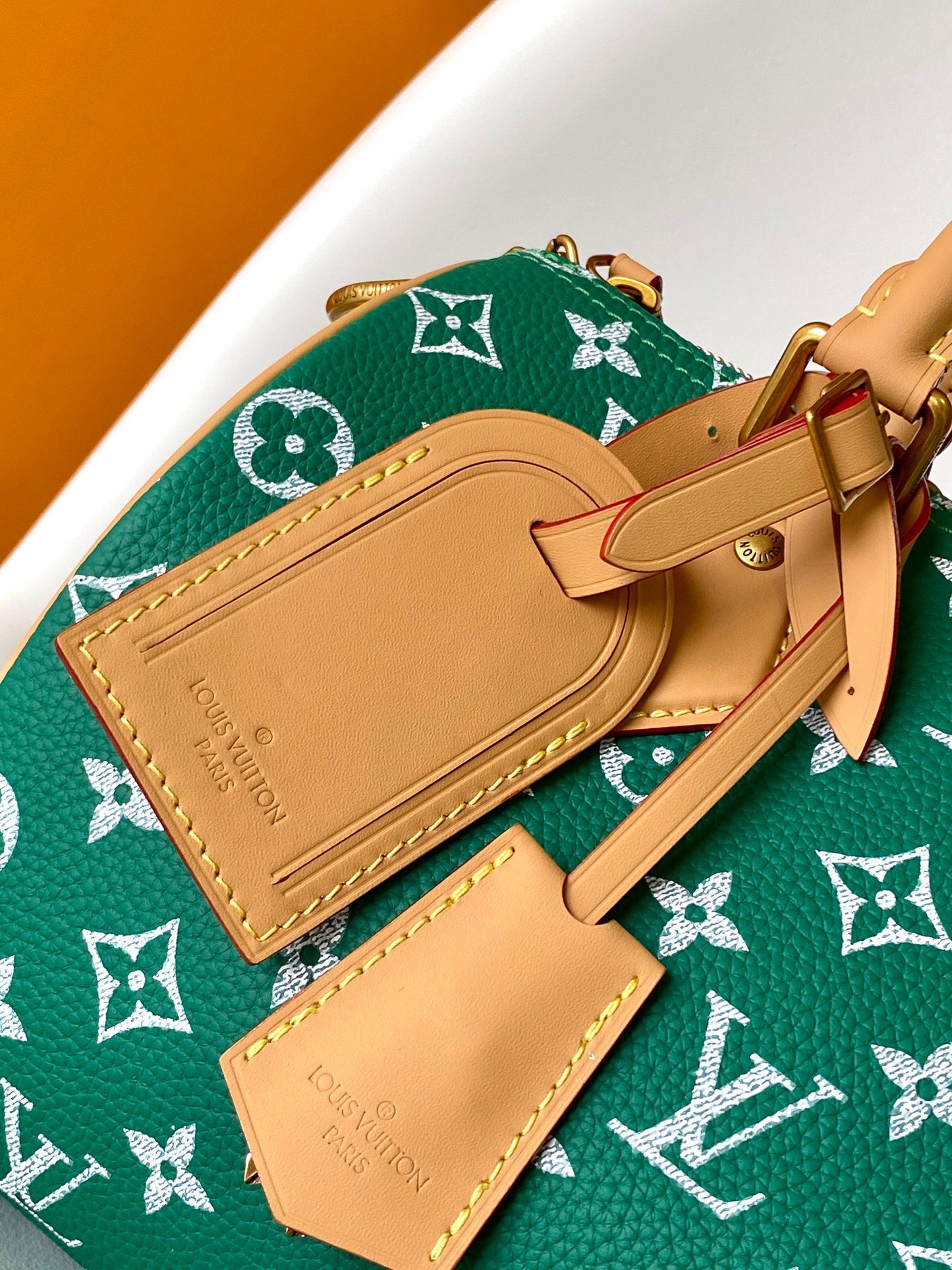 Louis Vuitton Speedy Bandoulière 25 - Pharrell Williams Green Monogram