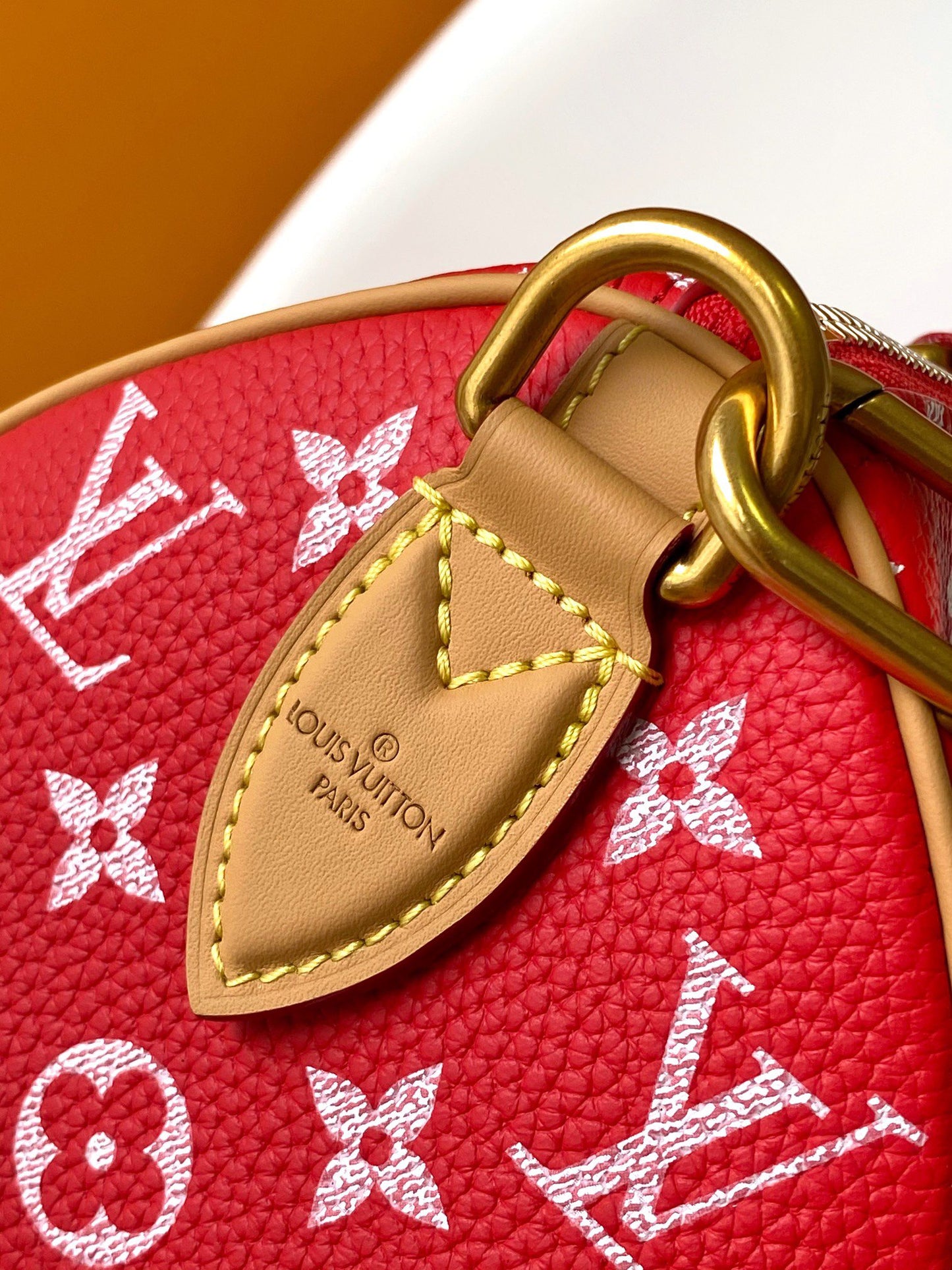 Louis Vuitton Speedy P9 Bandoulière 25 Monogram Red