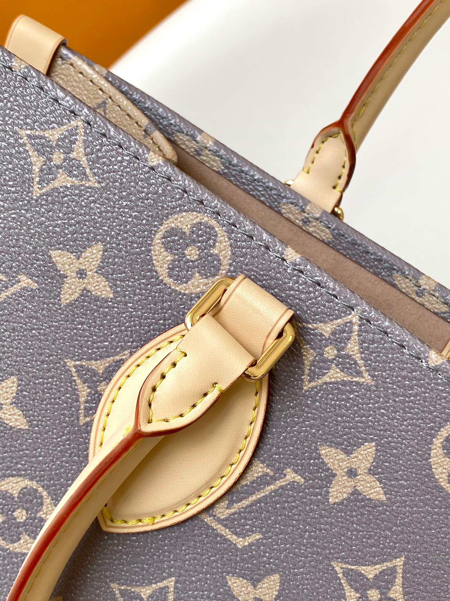 Louis Vuitton Onthego MM Monogram Empreinte Leather Tote Bag