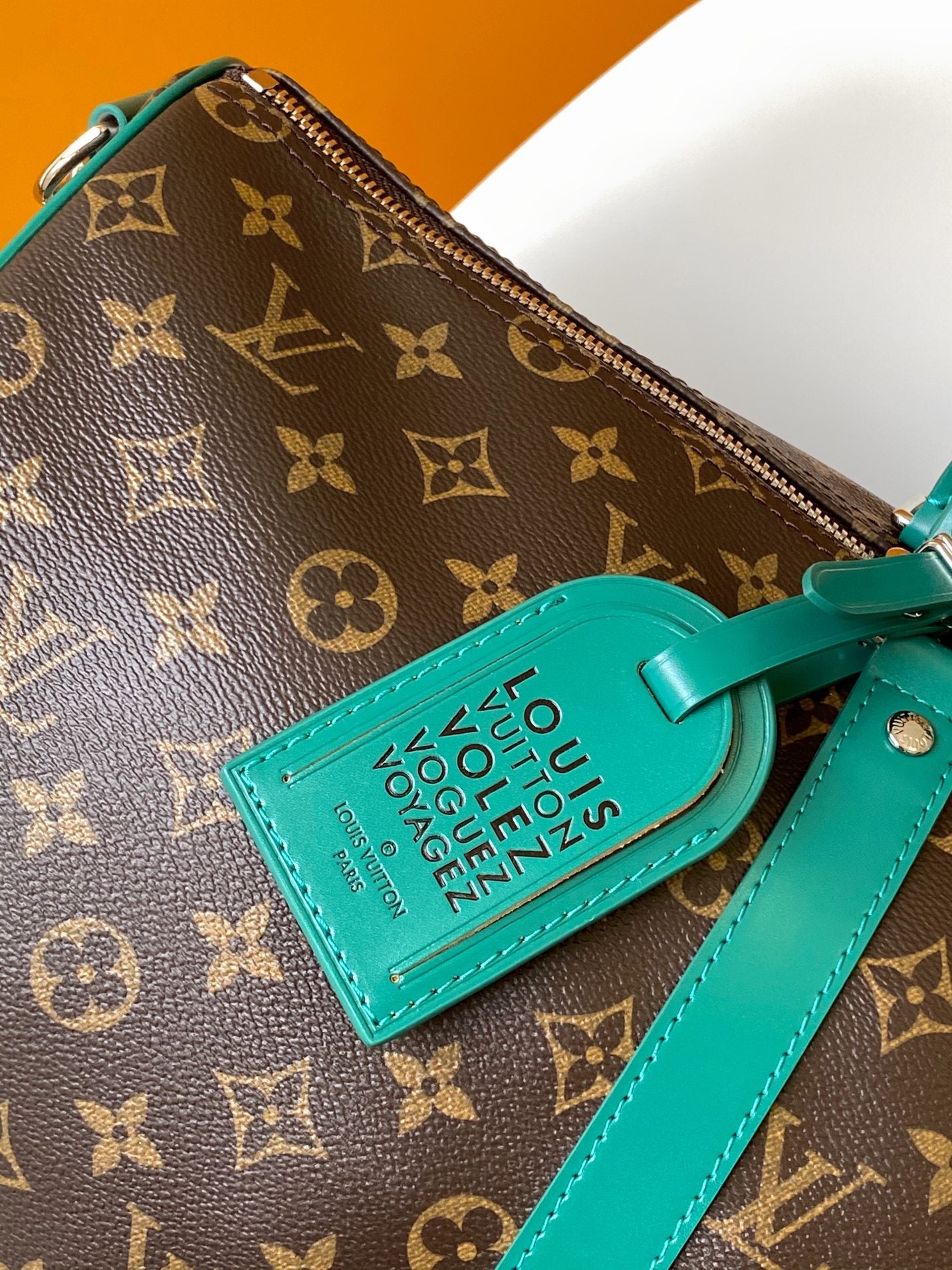 Louis Vuitton Keepall Bandoulière 50 Monogram Canvas - Brown/Green