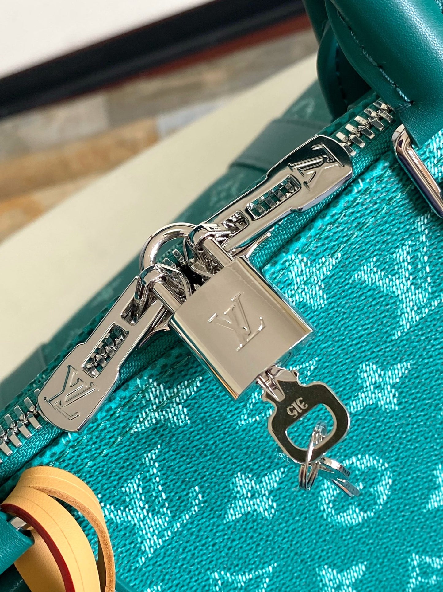 Louis Vuitton Keepall Bandoulière 50 Green Monogram - Pharrell Williams Collection