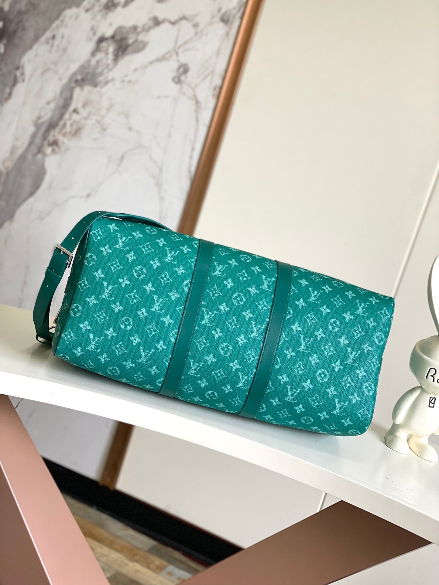 Louis Vuitton Keepall Bandoulière 50 Green Monogram - Pharrell Williams Collection