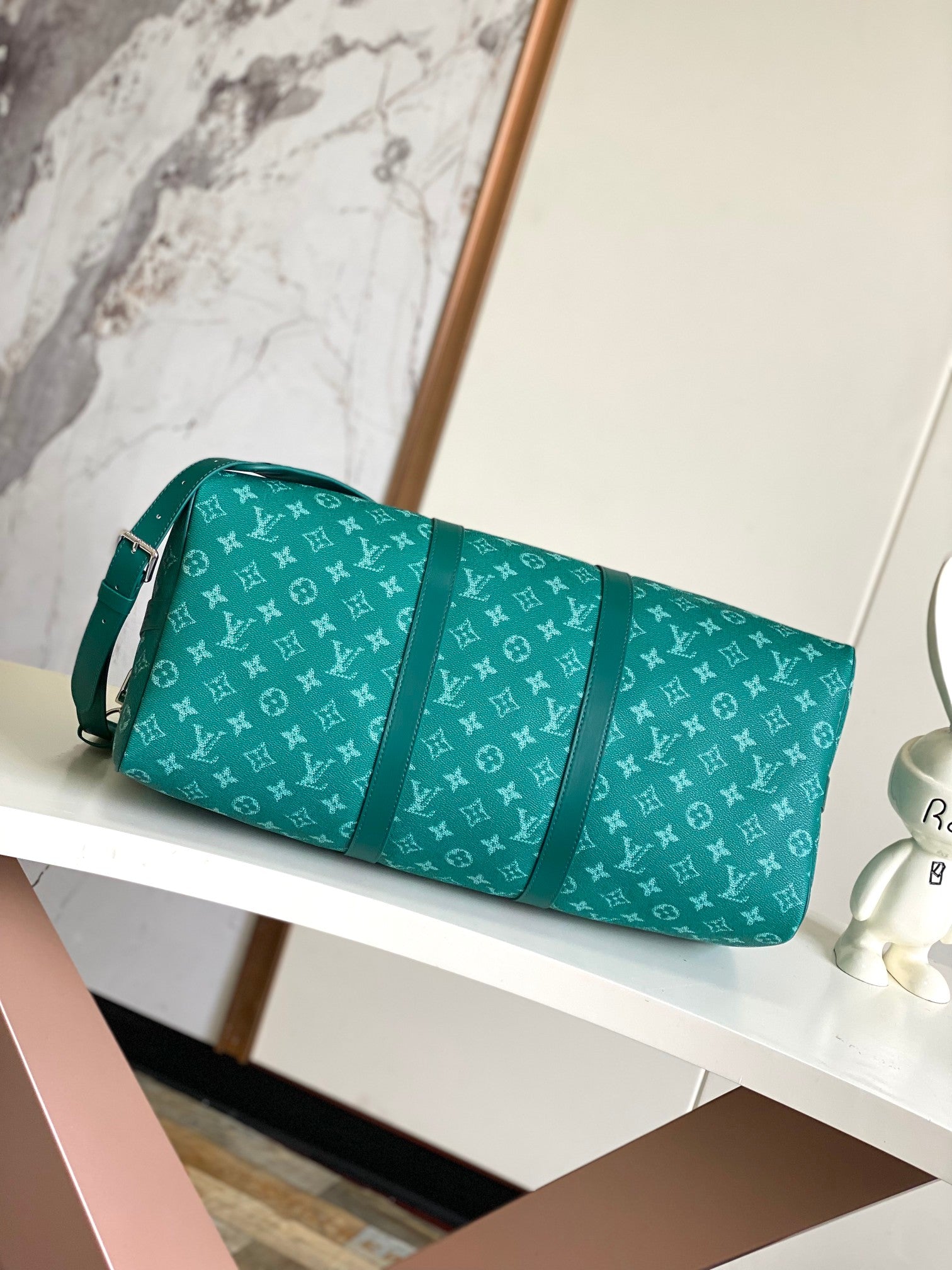 Louis Vuitton Keepall Bandoulière 50 Green Monogram - Pharrell Williams Collection