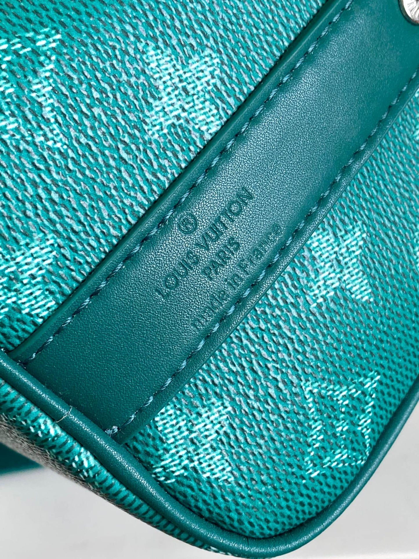 Louis Vuitton x Tyler, The Creator Keepall Bandoulière 25 Green Monogram Craggy