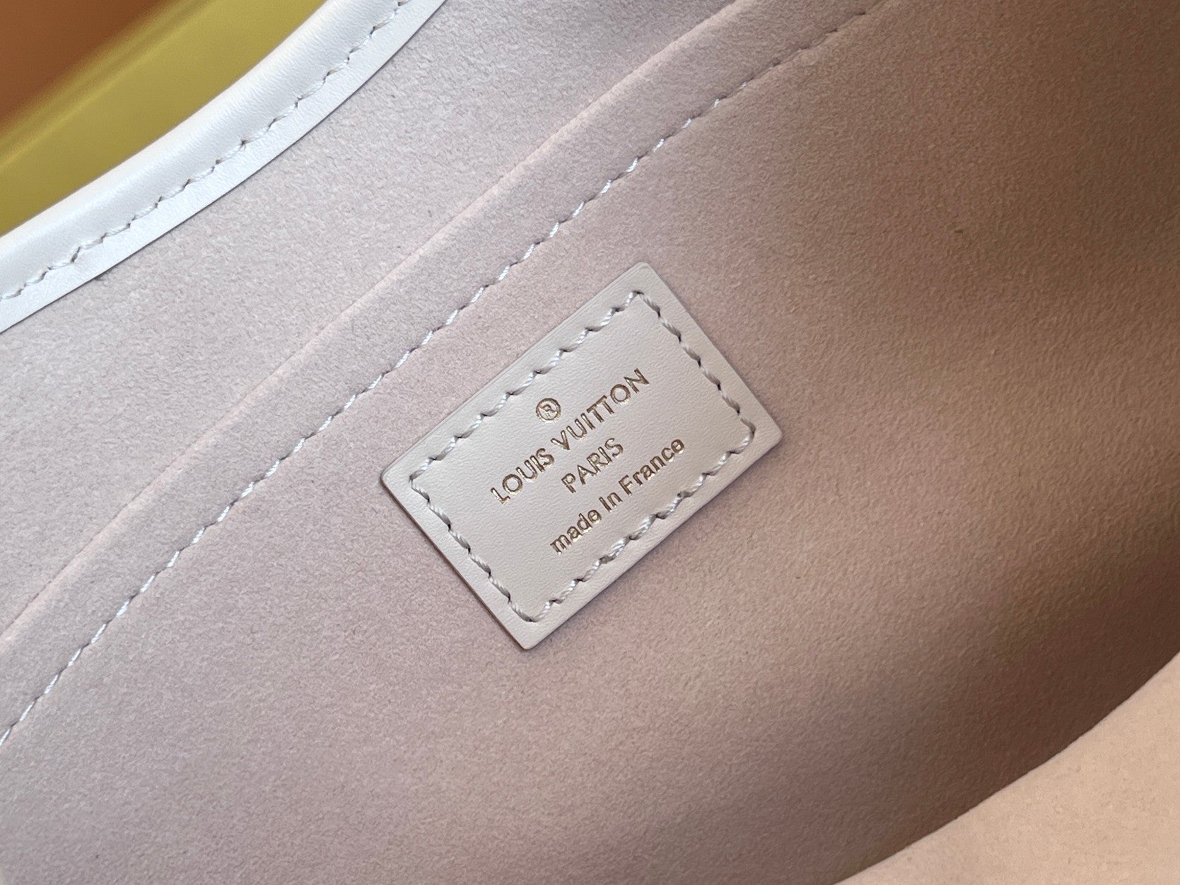 Louis Vuitton Monogram Empreinte Petit Palais Handbag - Cream