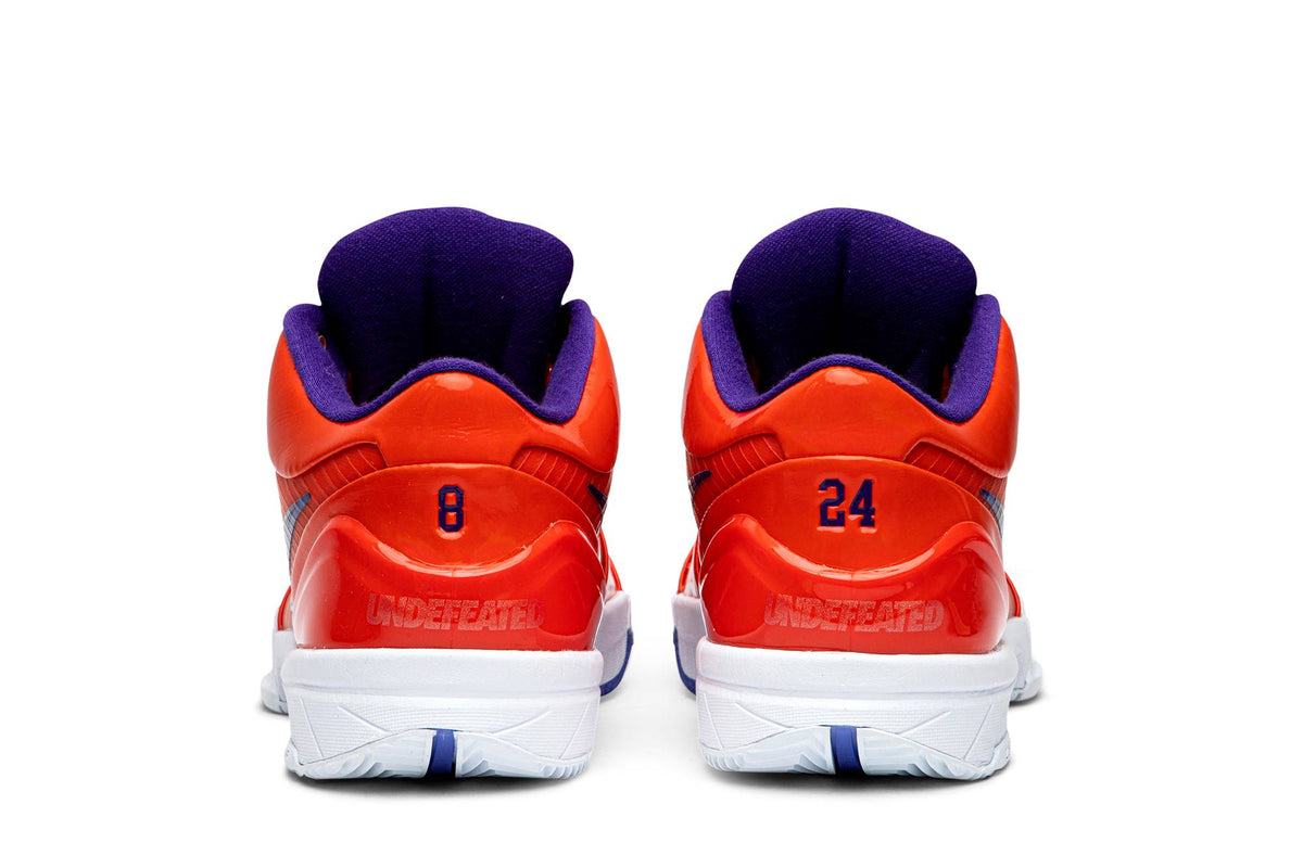 UNDEFEATED X Nike Kobe 4 Protro Team Orange CQ3869-800