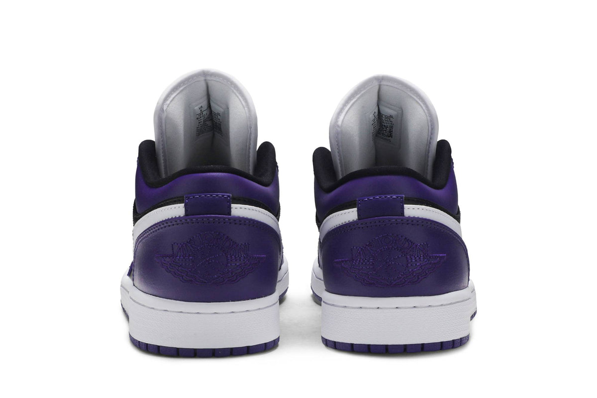 Air Jordan 1 Low Court Purple Black 553558-501