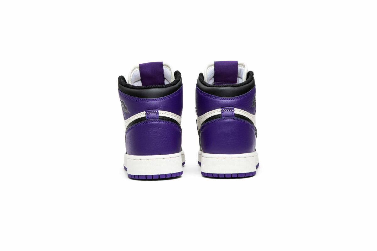 ( Grade School ) Air Jordan 1 Retro High OG 'Court Purple' 575441-501
