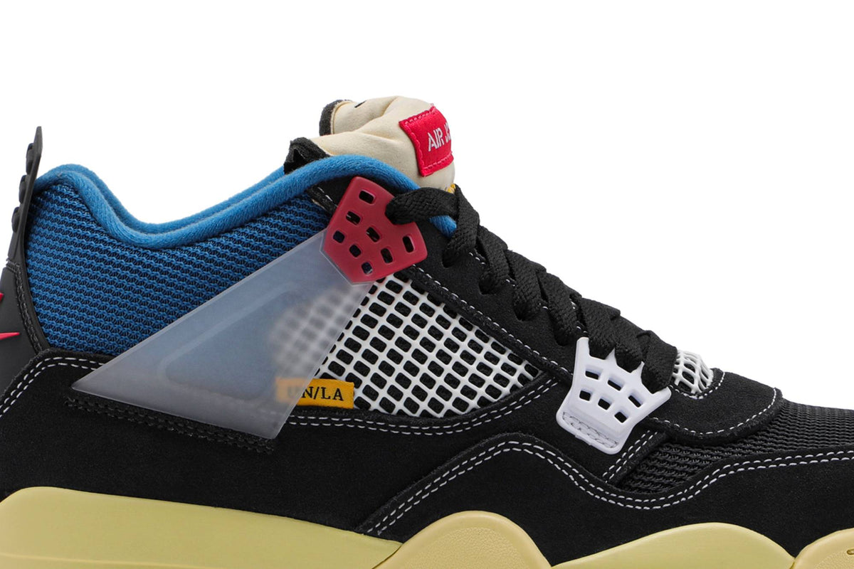 Union LA X Air Jordan 4 Retro Off Noir DC9533-001