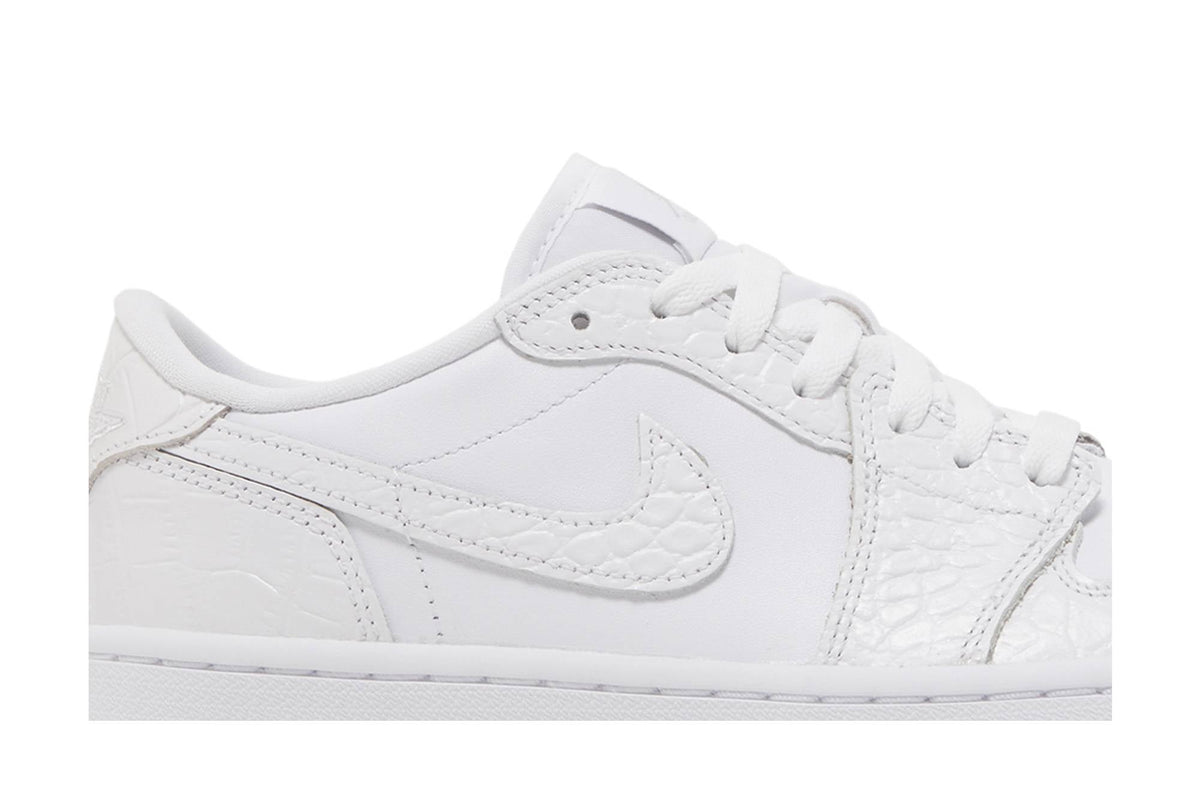 Air Jordan 1 Low Golf White Croc DD9315-110