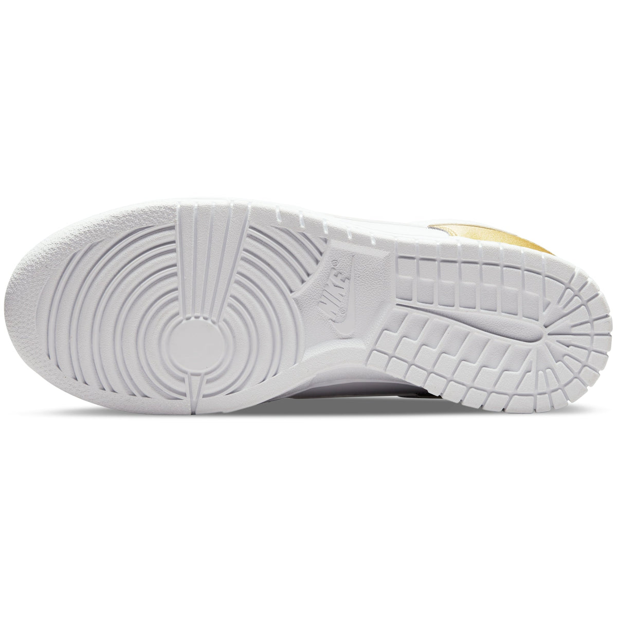 ( Women ) Nike Dunk Low SE 'White Metallic Gold Silver' DH4403-700