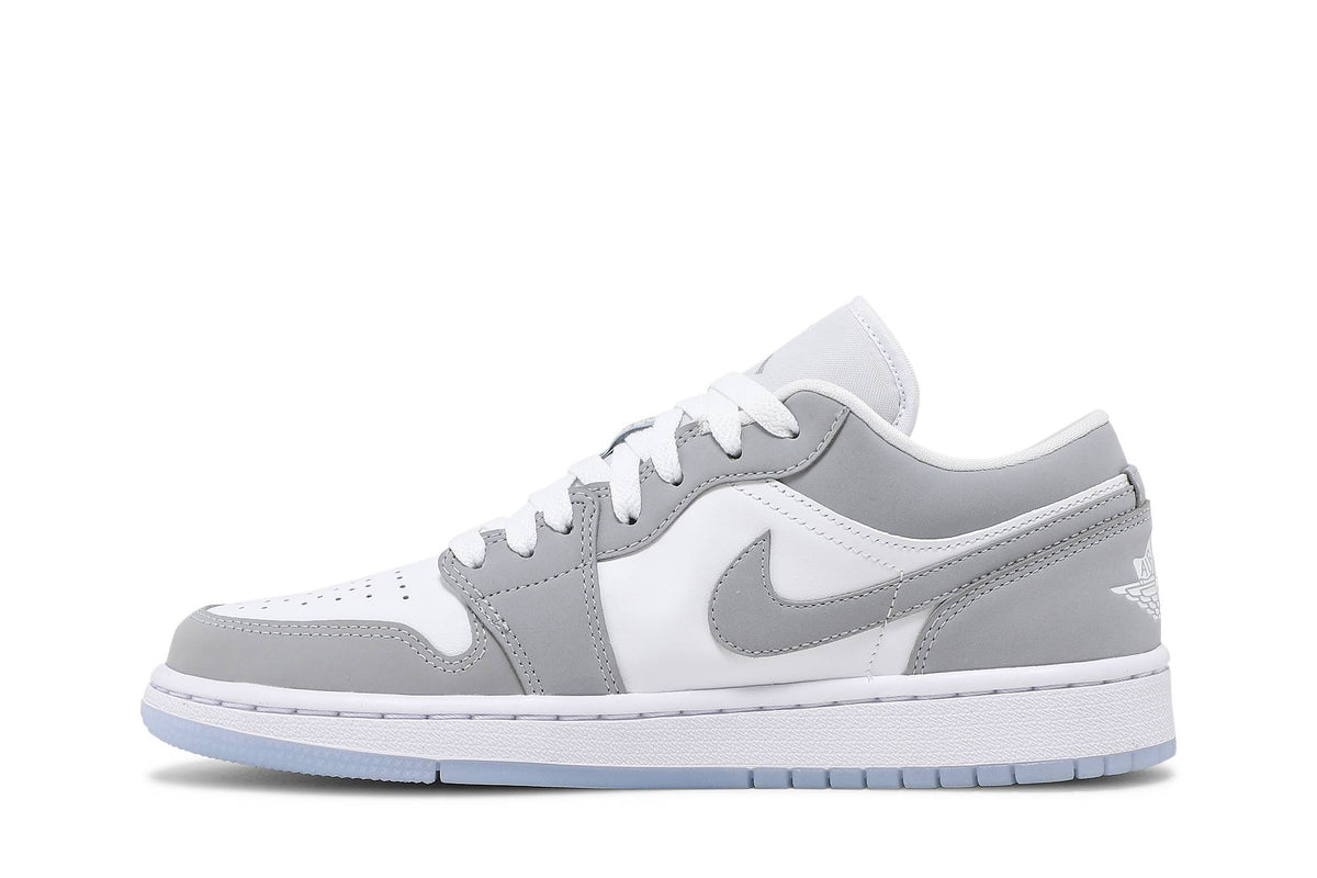 ( Women ) Air Jordan 1 Low 'White Wolf Grey' DC0774-105