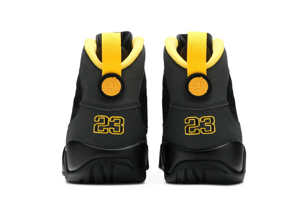 Air Jordan 9 Retro Dark Charcoal University Gold CT8019-070