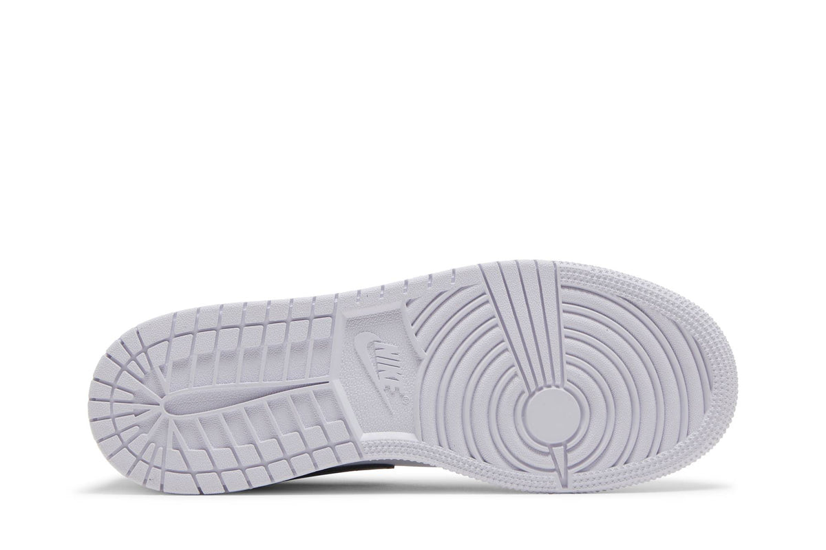 ( Grade School ) Air Jordan 1 Mid Barely Grape DQ8423-501