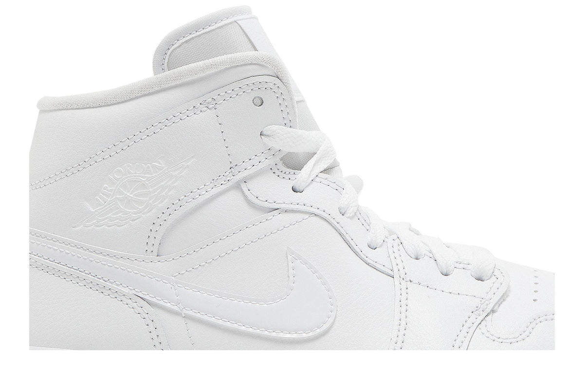 ( Women ) Air Jordan Mid Triple White 2022 DV0991-111