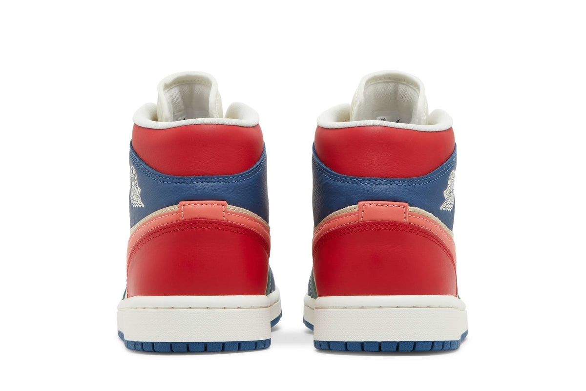 ( Women ) Air Jordan 1 Mid 'Multi-Color' DN3738-400