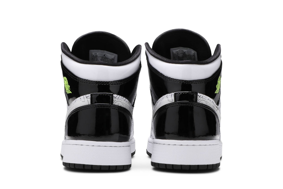 ( Grade School ) Air Jordan 1 Mid 'DIY' DC4099-100