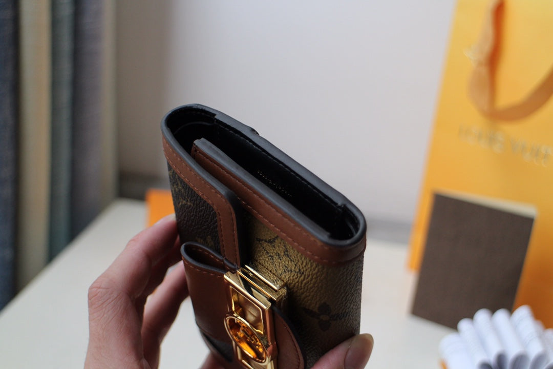 Louis Vuitton Dauphine Compact Wallet - Monogram and Monogram Reverse Canvas