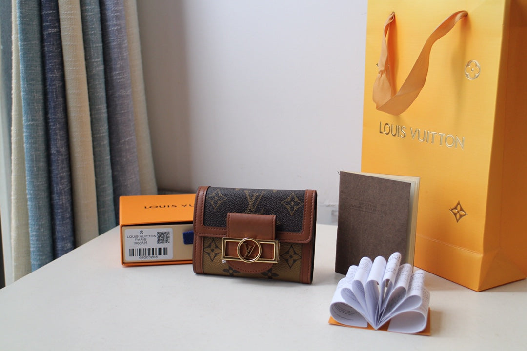 Louis Vuitton Dauphine Compact Wallet - Monogram and Monogram Reverse Canvas