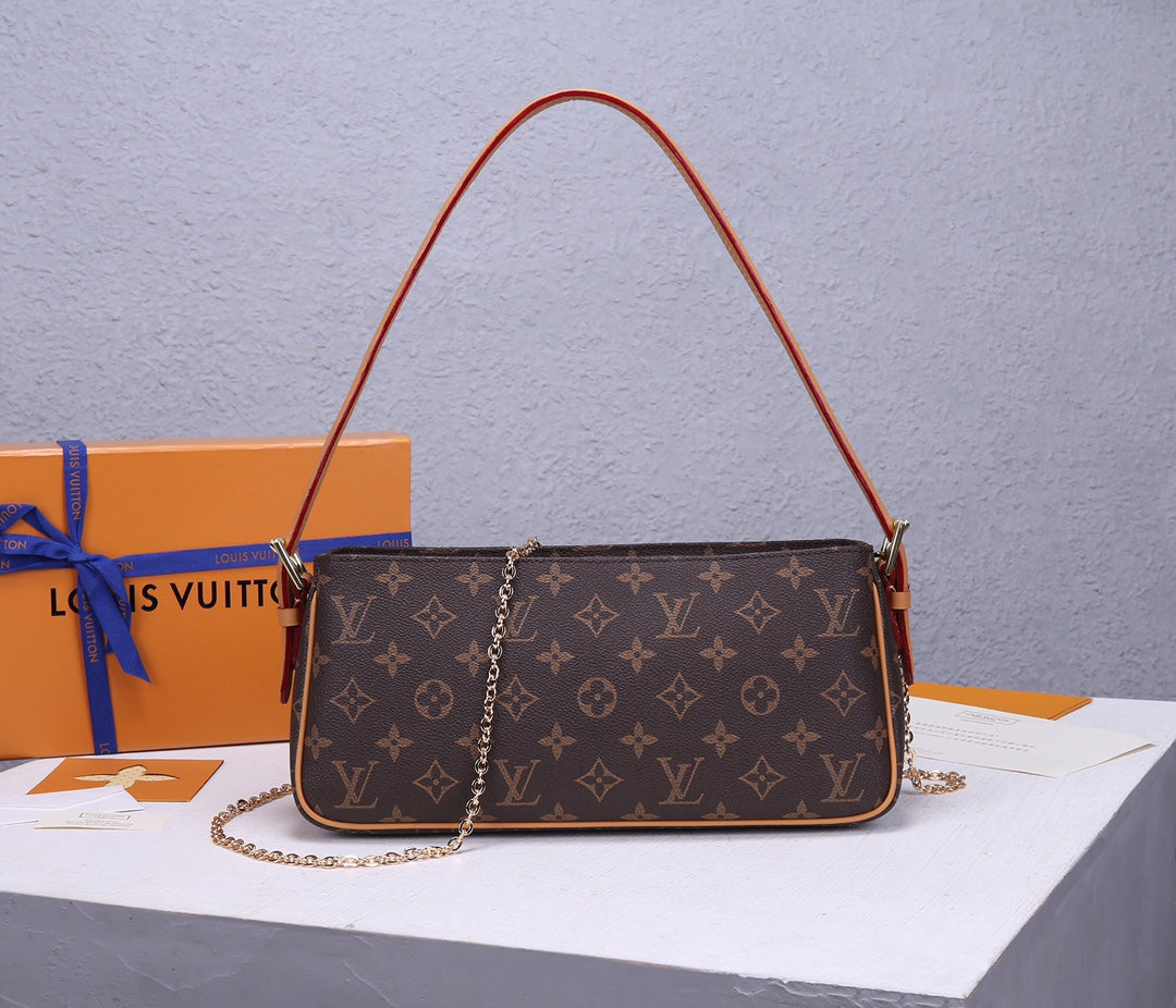 Louis Vuitton Monogram Canvas Favorite MM Shoulder Bag with Chain Strap