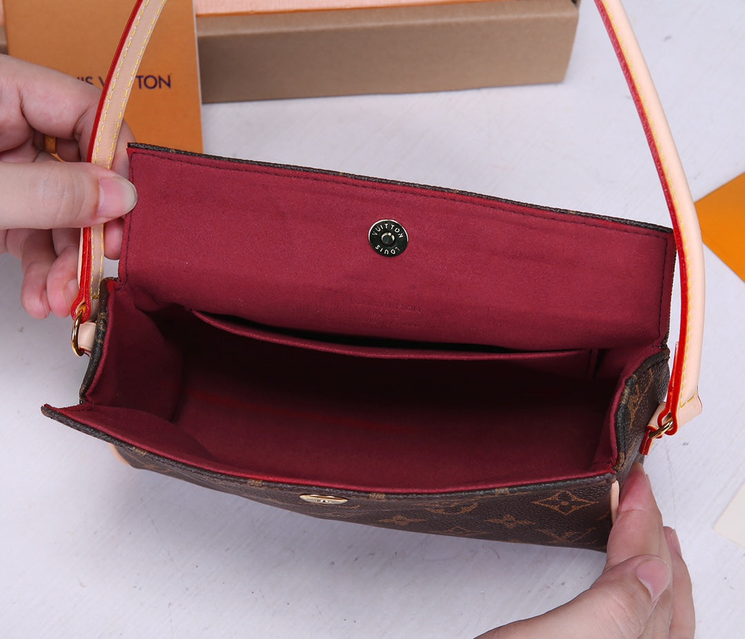 Louis Vuitton Fold Me Pouch Monogram Canvas Crossbody Bag