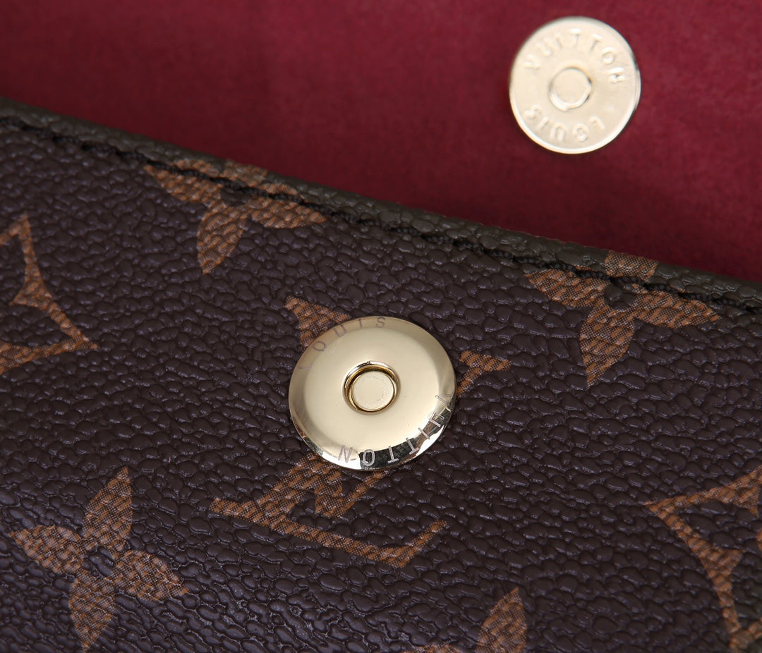 Louis Vuitton Fold Me Pouch Monogram Canvas Crossbody Bag