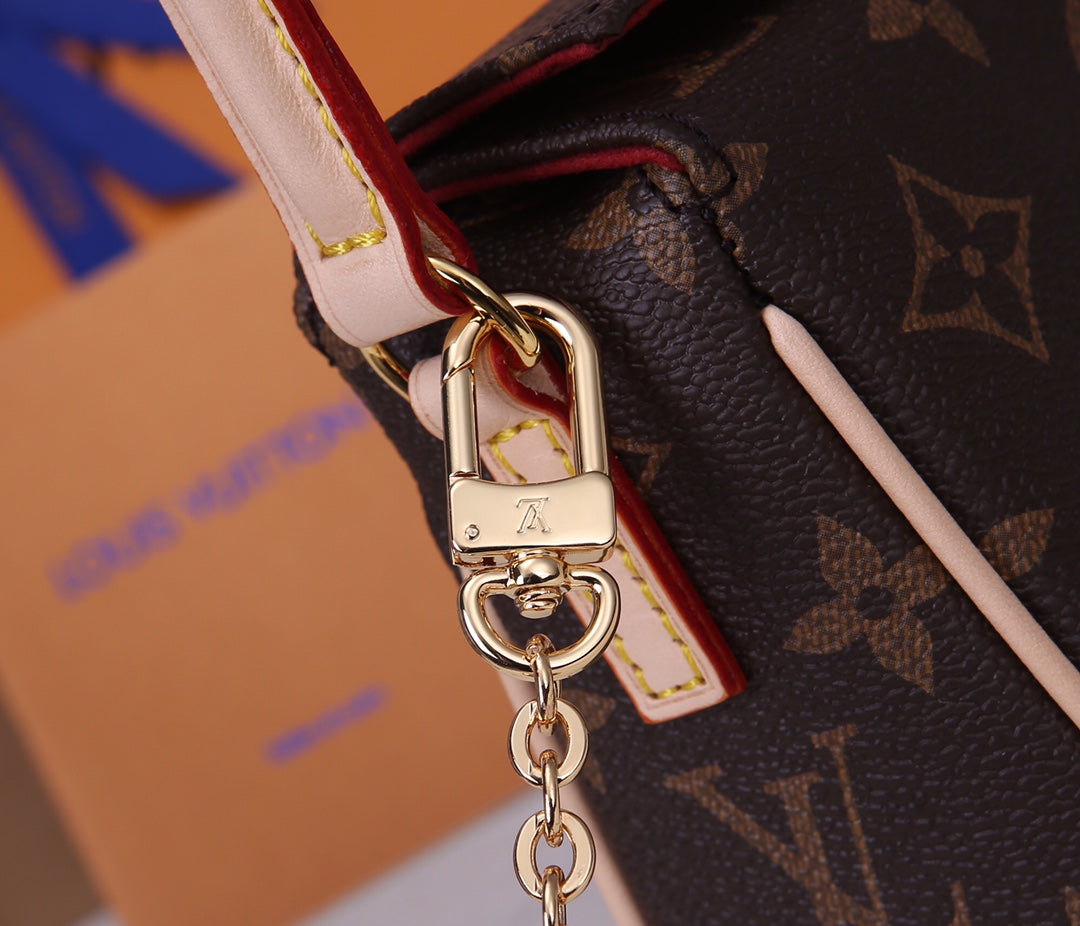 Louis Vuitton Fold Me Pouch Monogram Canvas Crossbody Bag