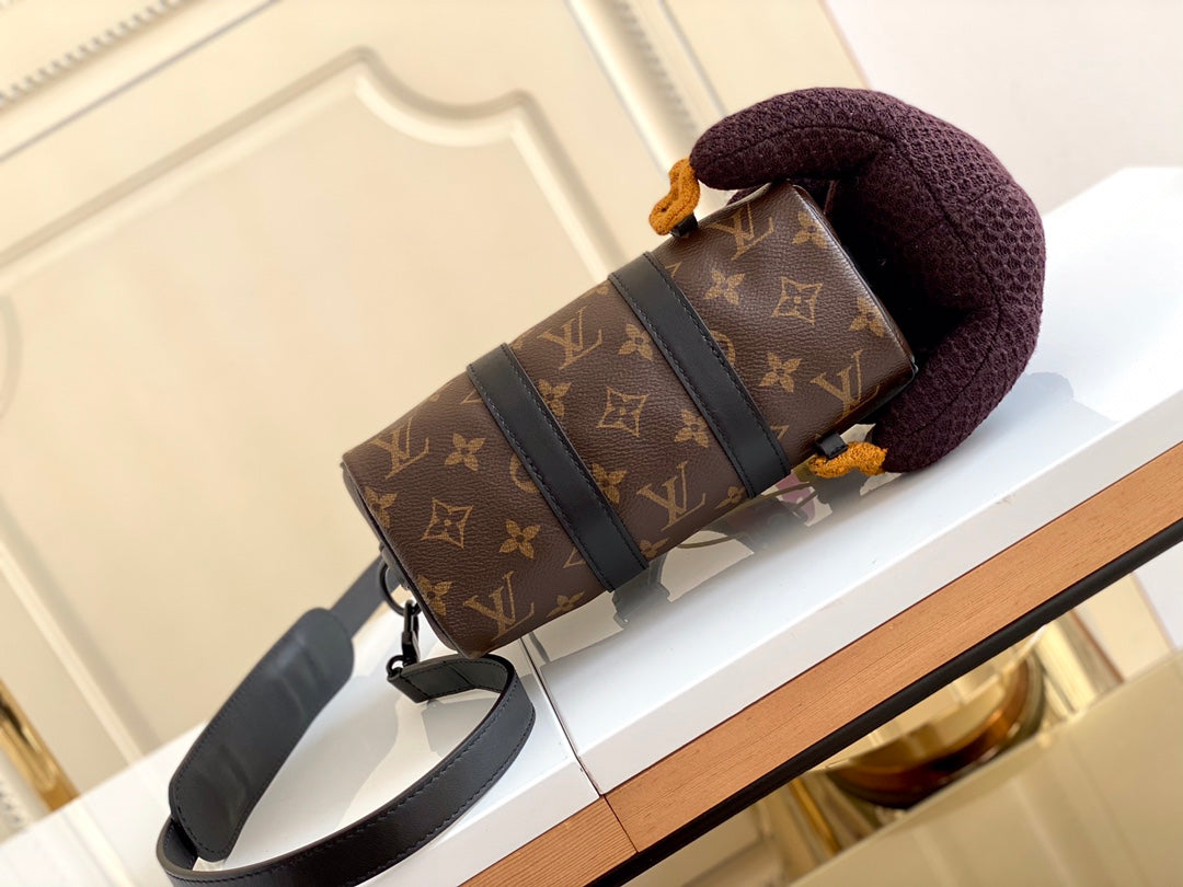 Louis Vuitton Keepall XS Monogram Canvas with Monkey Doll