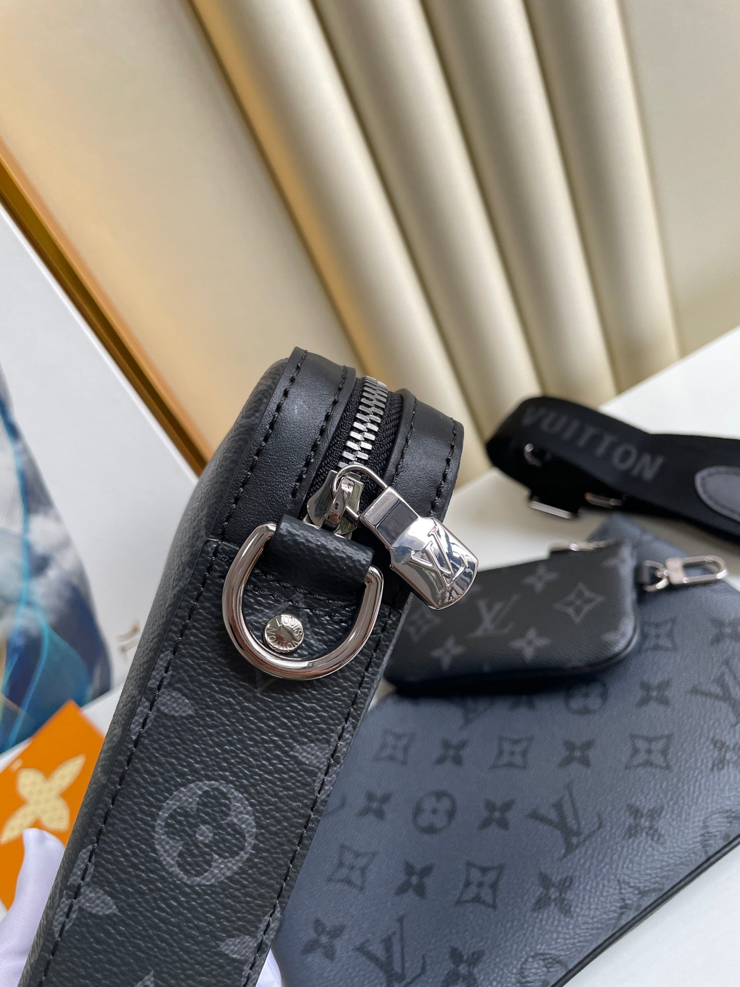 Louis Vuitton Trio Messenger Bag Monogram Eclipse Canvas - Men's Crossbody