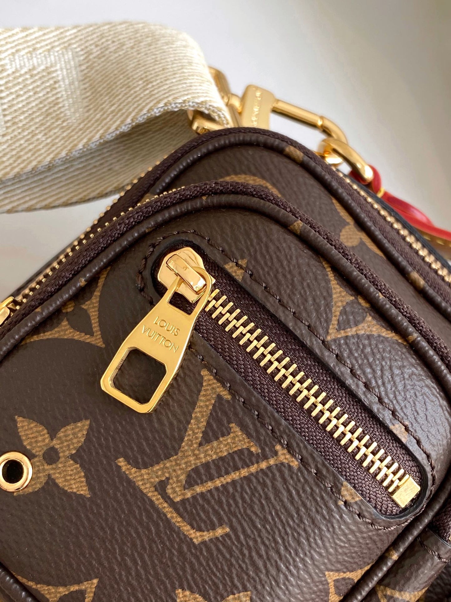Louis Vuitton Utility Crossbody Bag - Monogram Canvas Brown