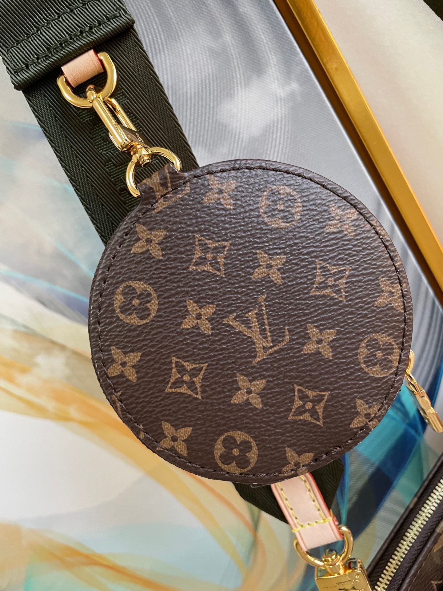 Louis Vuitton Multi Pochette Accessoires Monogram Canvas Brown Crossbody Bag