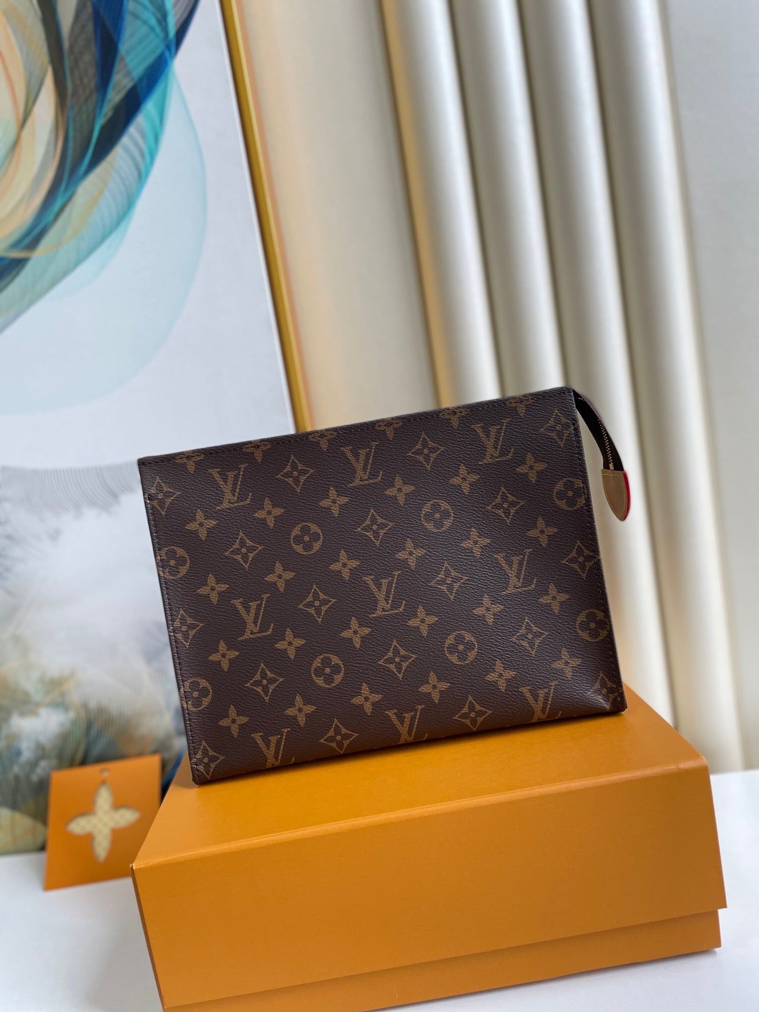 Louis Vuitton Monogram Toiletry Pouch 26 - Brown Canvas Cosmetic Bag