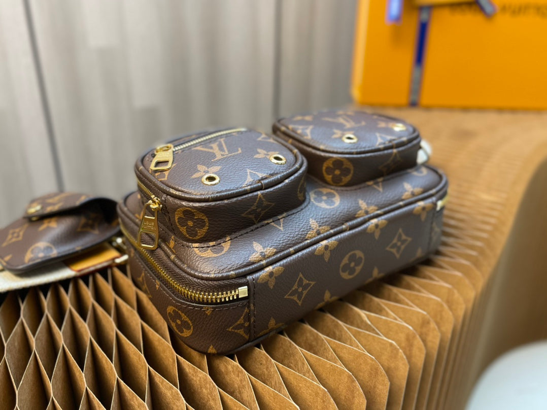 Louis Vuitton Utility Crossbody Bag Monogram Canvas - M80446