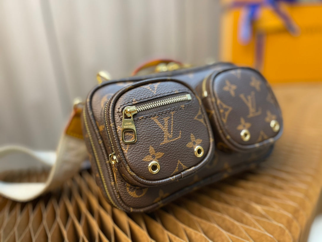Louis Vuitton Utility Crossbody Bag Monogram Canvas - M80446