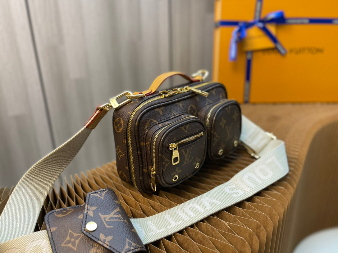 Louis Vuitton Utility Crossbody Bag Monogram Canvas - M80446