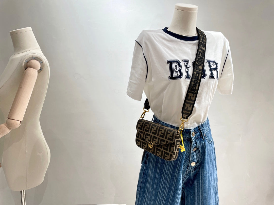 Fendi Monogram Canvas and Embossed Leather Handbag and Wallet Collection