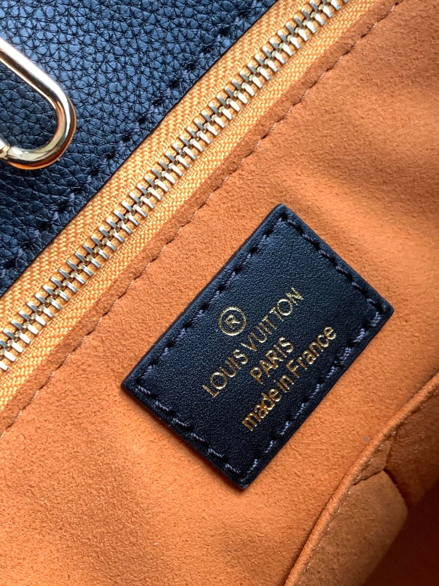 Louis Vuitton Onthego GM Tote Bag - Monogram Empreinte Leather - Black