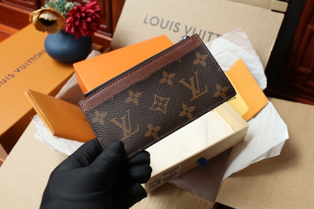 Louis Vuitton Monogram Card Holder with Original Gift Box