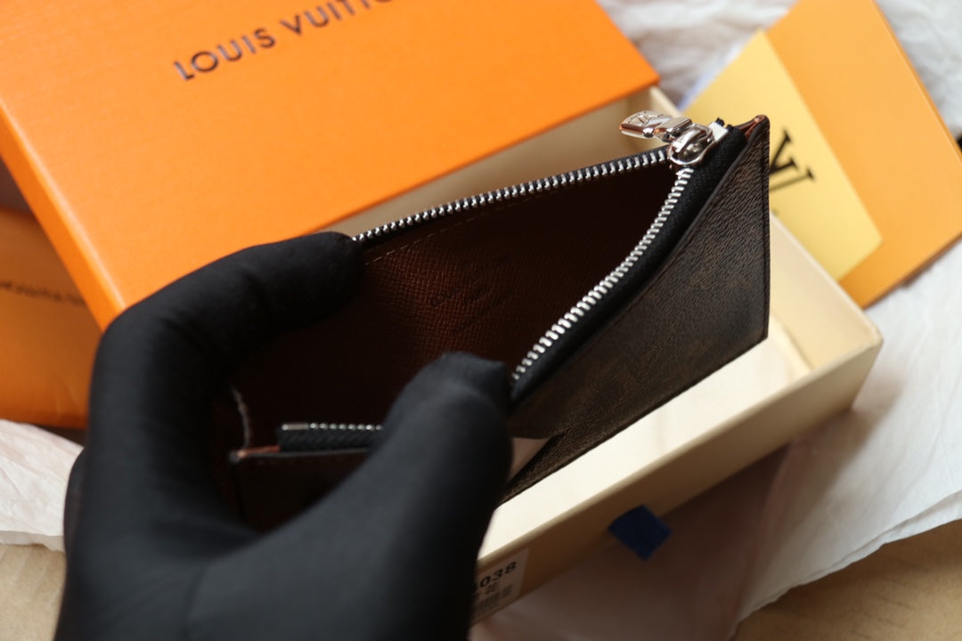 Louis Vuitton Monogram Card Holder with Original Gift Box