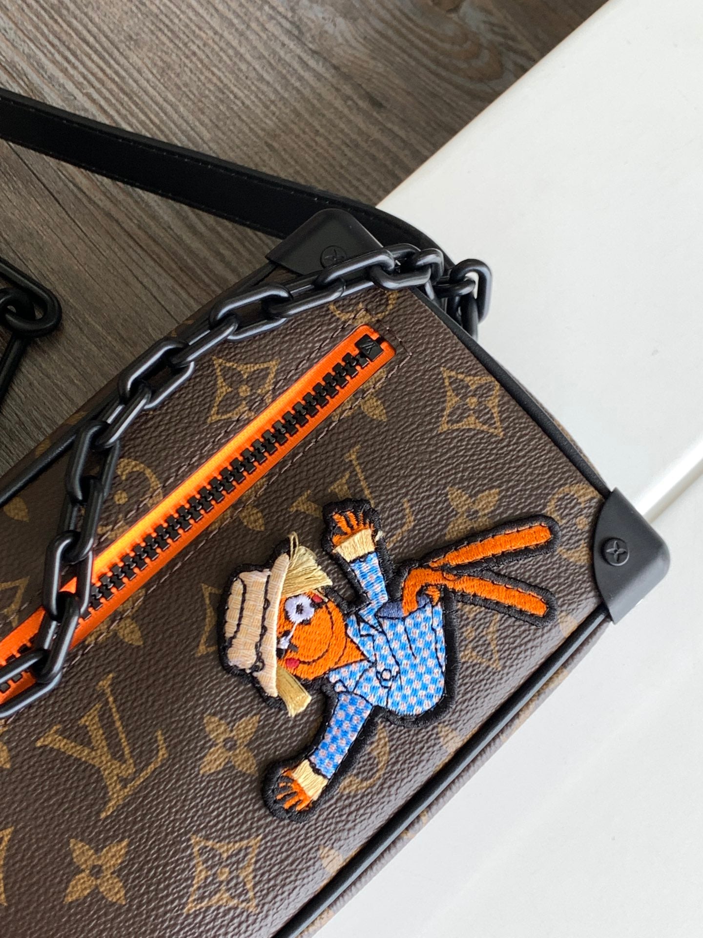 Louis Vuitton Monogram Soft Trunk Bag with Zoooom with Friends Character