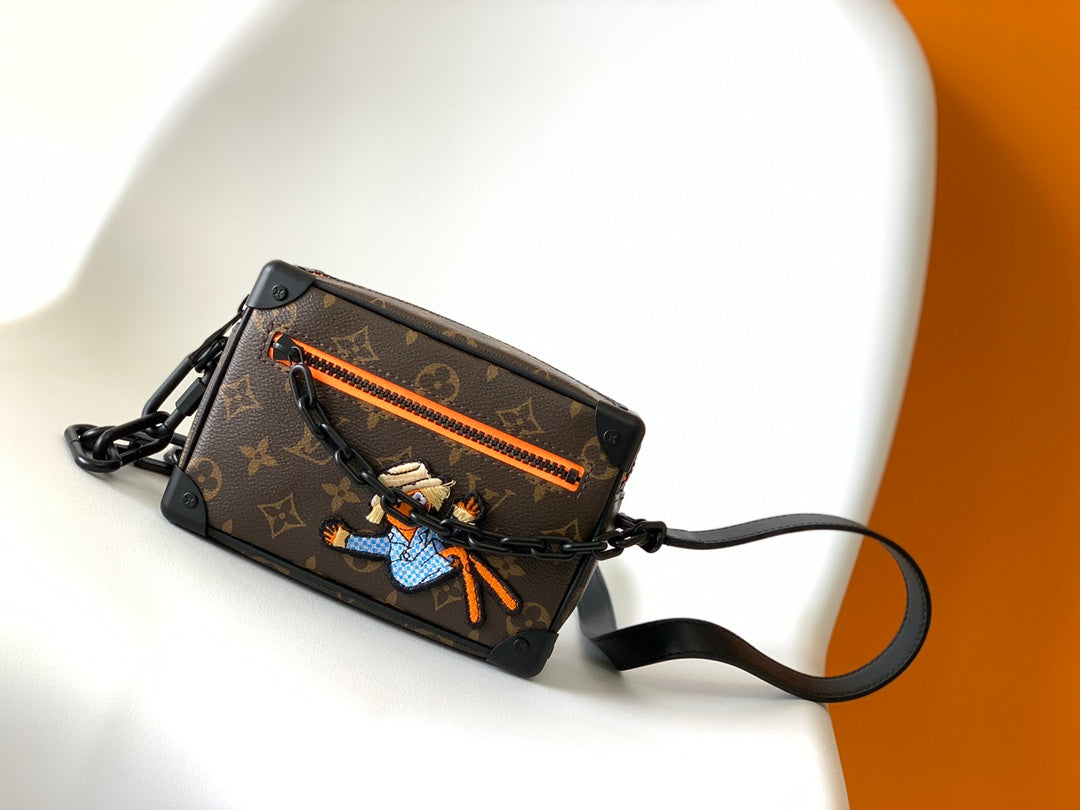 Louis Vuitton Monogram Soft Trunk Bag with Zoooom with Friends Character