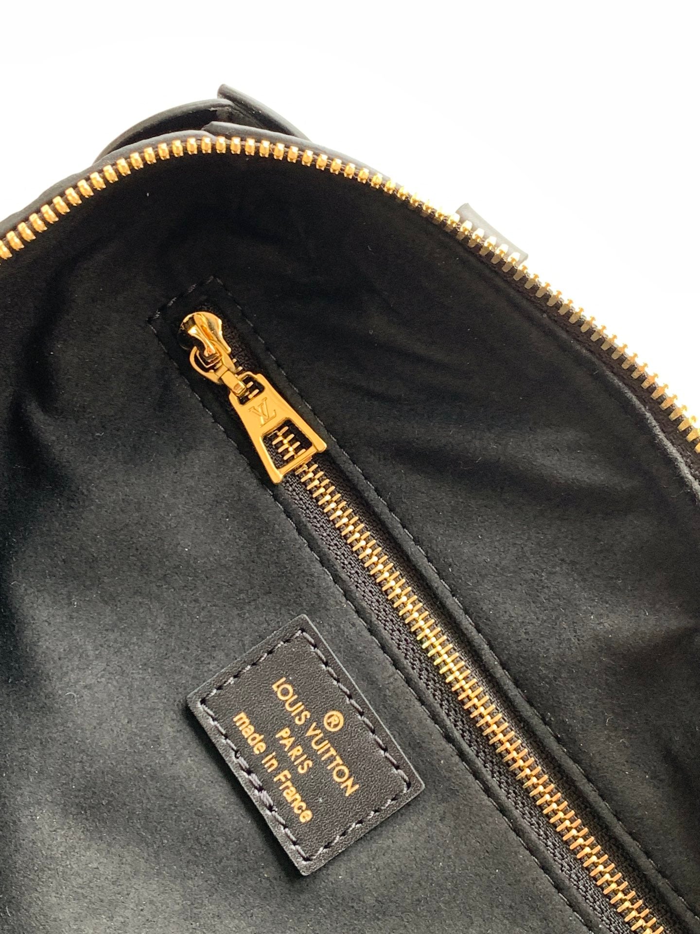 Louis Vuitton Monogram Empreinte Leather Vanity PM Bag - Black