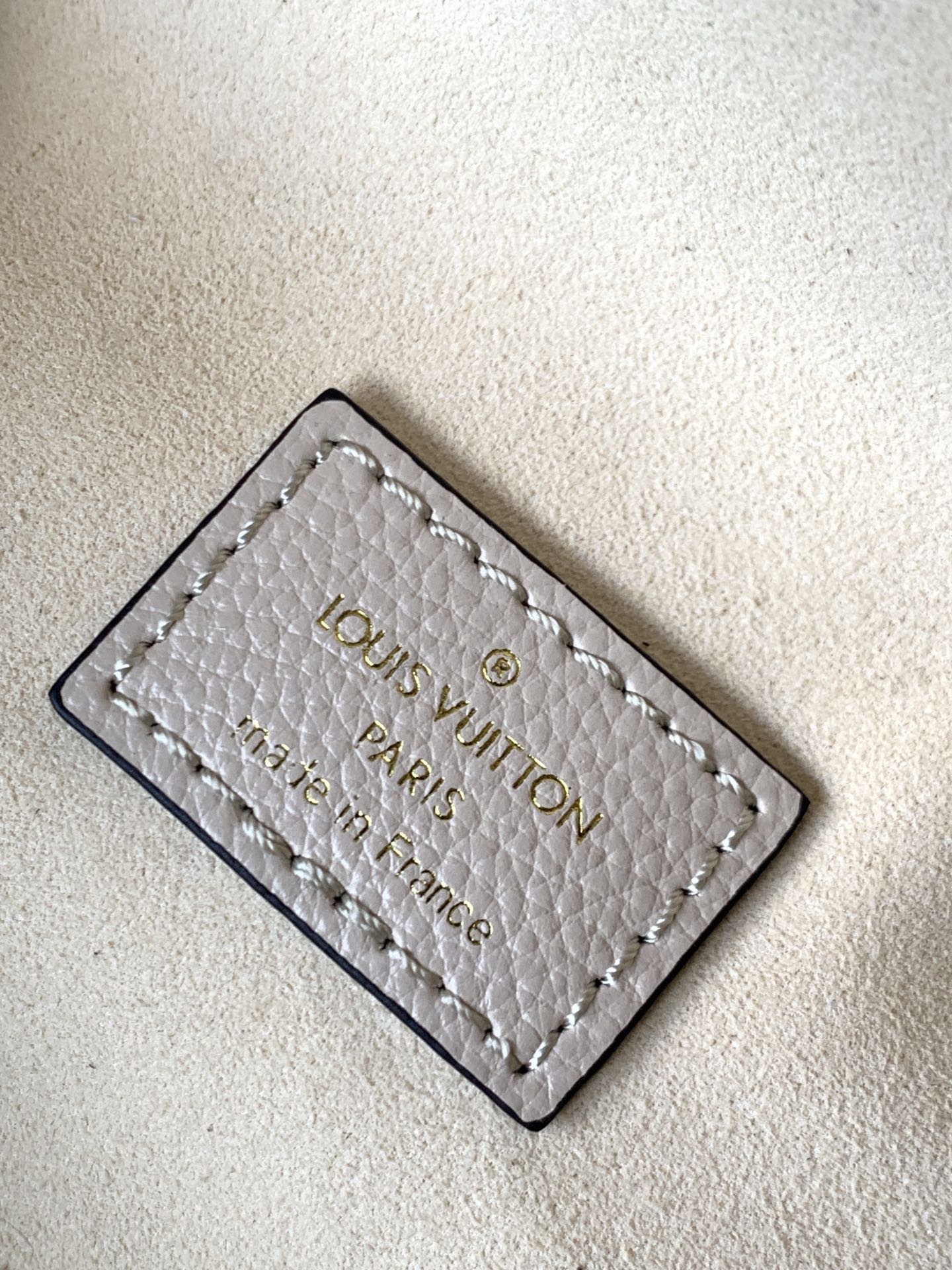 Louis Vuitton Monogram Empreinte Bumbag - Cream Leather Waist Bag