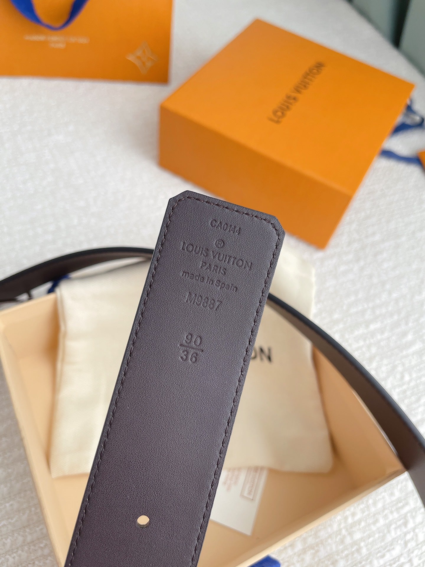Louis Vuitton LV Initiales 40mm Belt - Black Leather with Silver Buckle, Men's Luxury Accessory