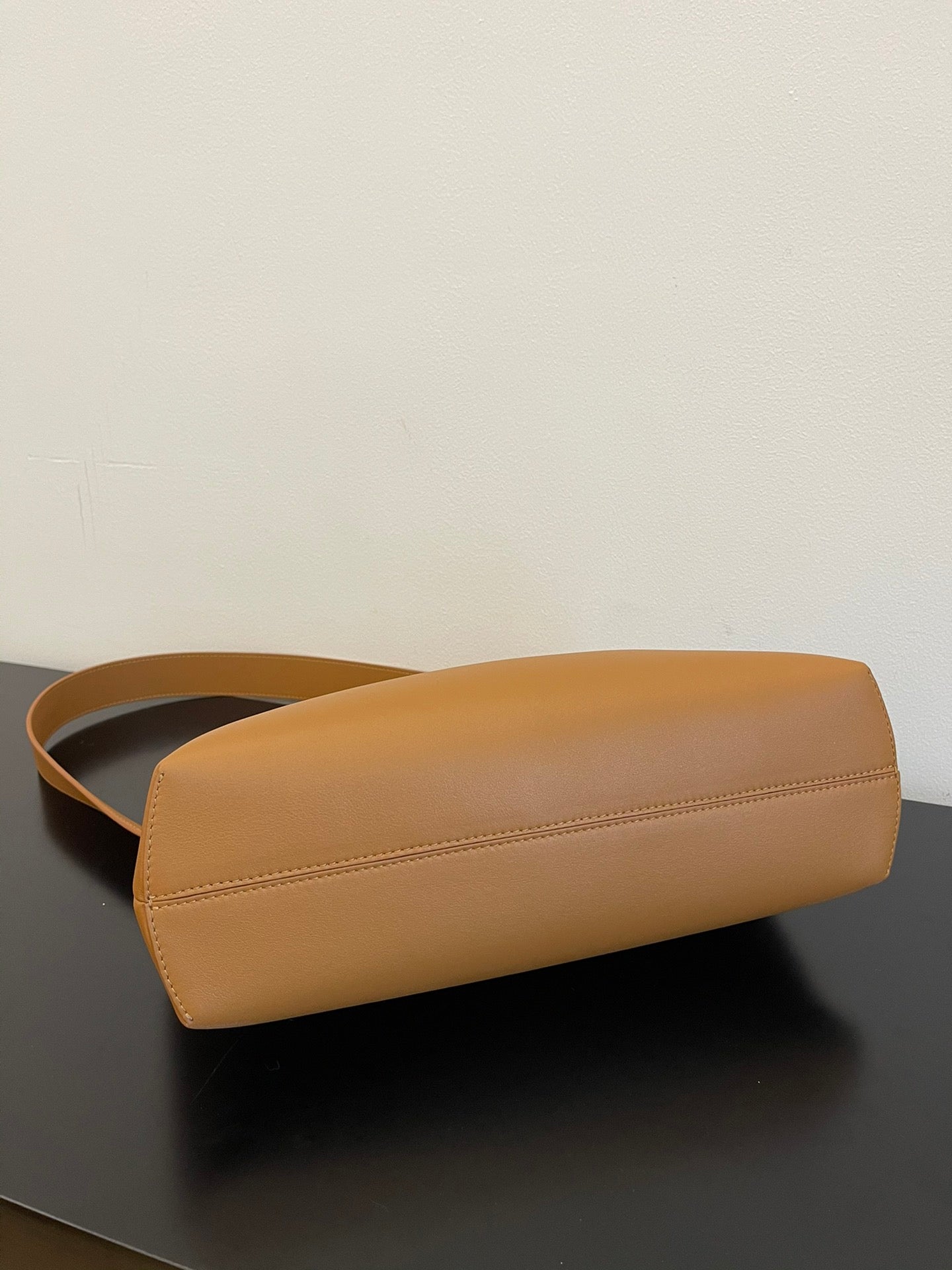 Fendi First Medium Tan Nappa Leather Clutch Bag